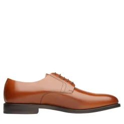 Henry Stevens Schnürer Marshall PD cognac Schnürschuhe