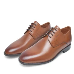 Henry Stevens Schnürer Wallace PD cognac Schnürschuhe