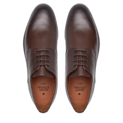 Henry Stevens Schnürer Wallace PD dunkel-braun Schnürschuhe