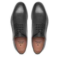 Henry Stevens Schnürer Wallace PD schwarz Schnürschuhe
