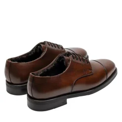 Henry Stevens Schnürer Winston CD3 mittel-braun Schnürschuhe