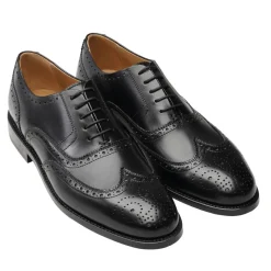 Henry Stevens Schnürer Winston FBO schwarz Schnürschuhe