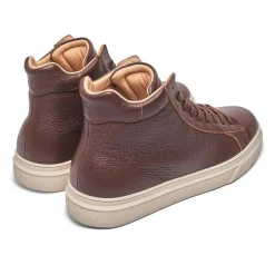 Henry Stevens Sneaker Travis MTS dunkel-braun Low-Top-Sneaker