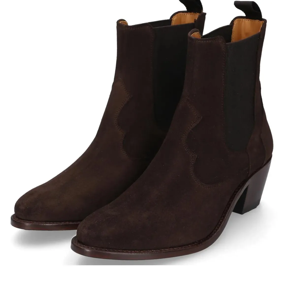 Henry Stevens Stiefeletten Marla WCB dunkel-braun Stiefeletten