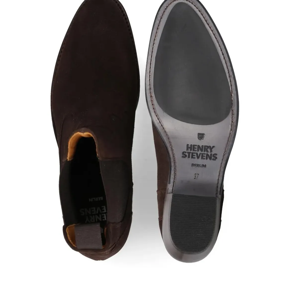 Henry Stevens Stiefeletten Marla WCB dunkel-braun Stiefeletten