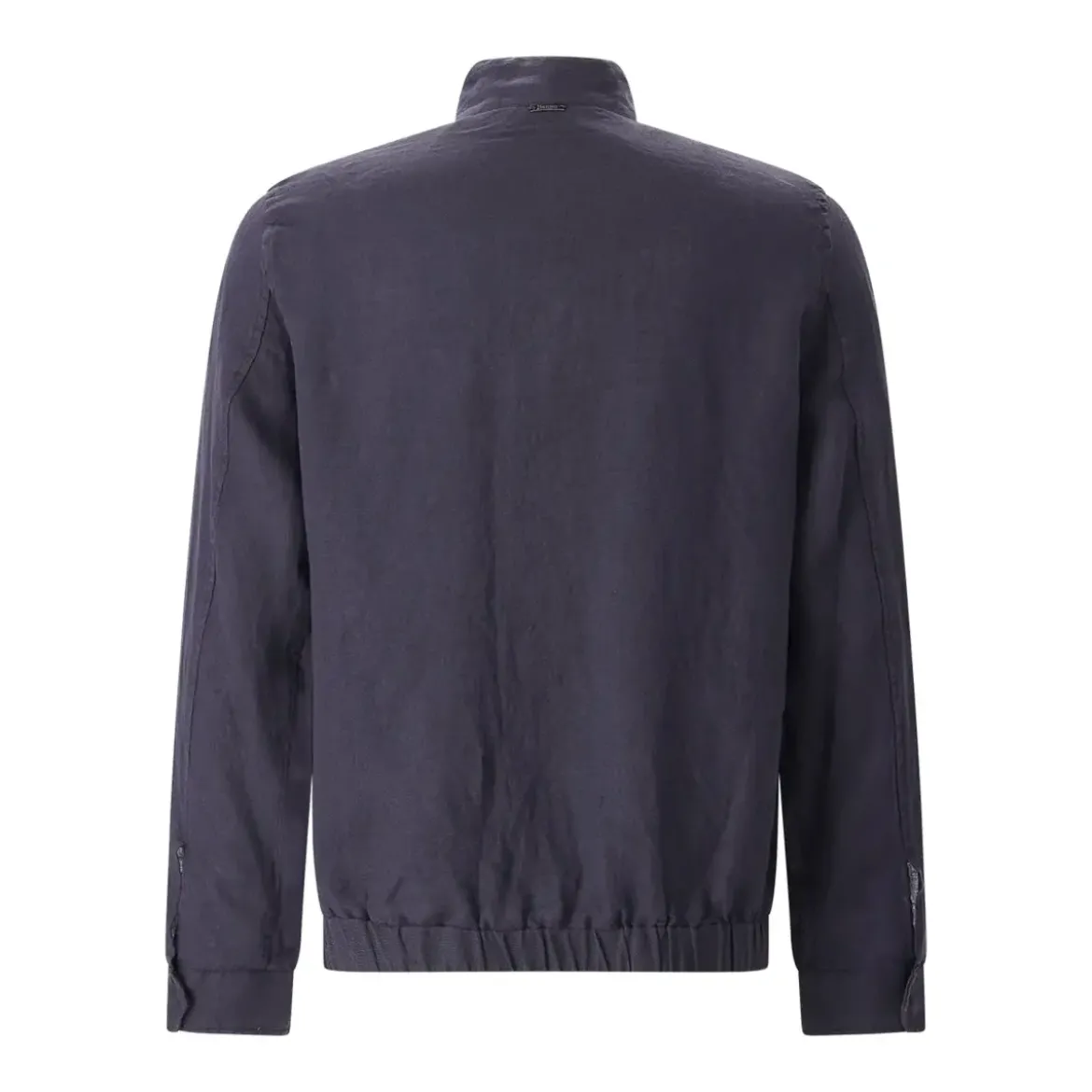 Herno Jacke ausLeinen blau Übergangsjacke