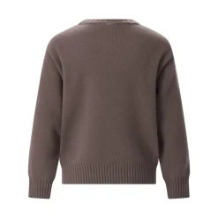 Herno Pullover aus reiner Wolle braun Pullover
