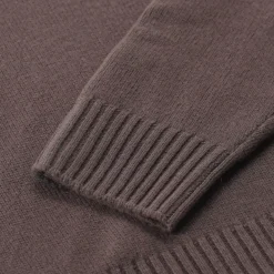 Herno Pullover aus reiner Wolle braun Pullover
