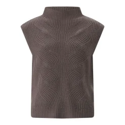 Herno Pullunder aus reiner Wolle braun Pullover
