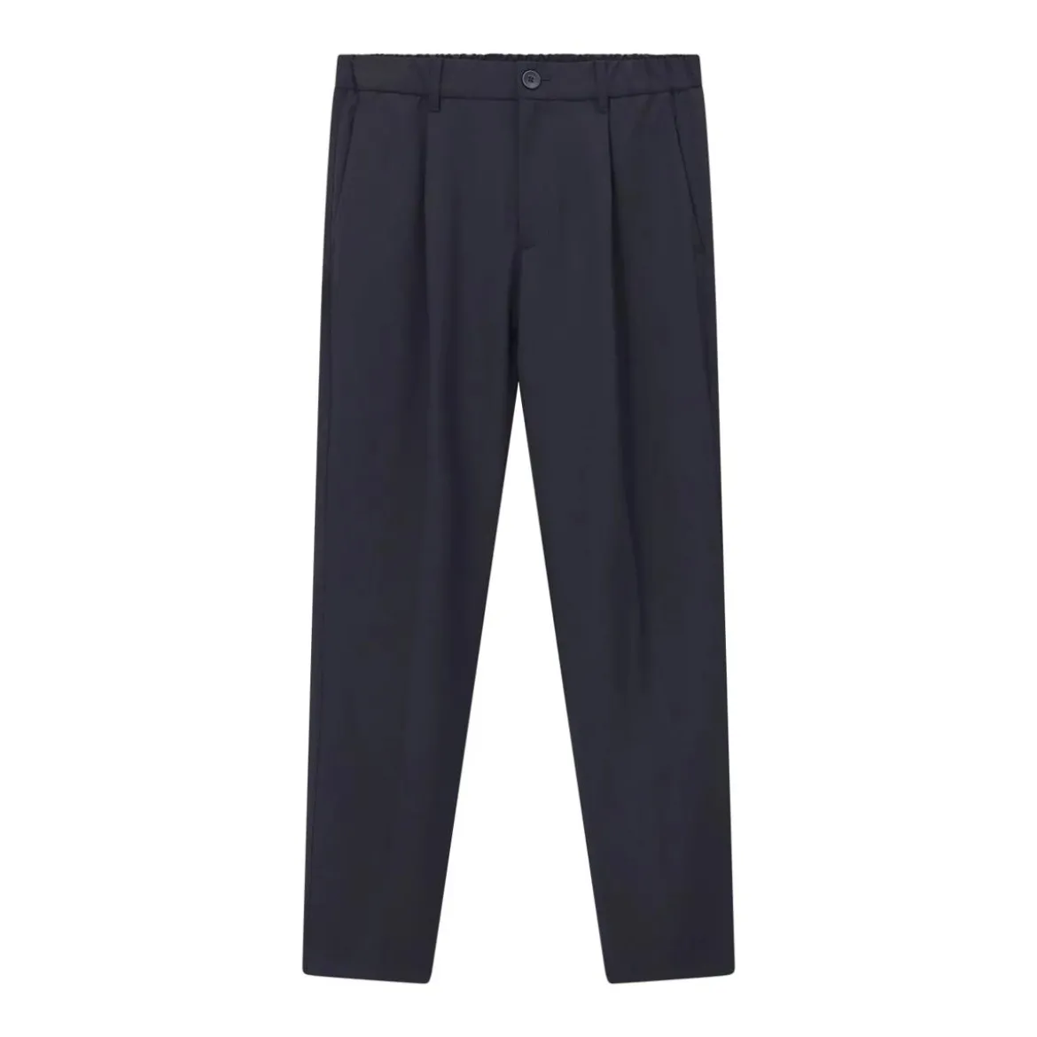 Herno Regular-Fit Hose aus Wollmix blau Stoffhose
