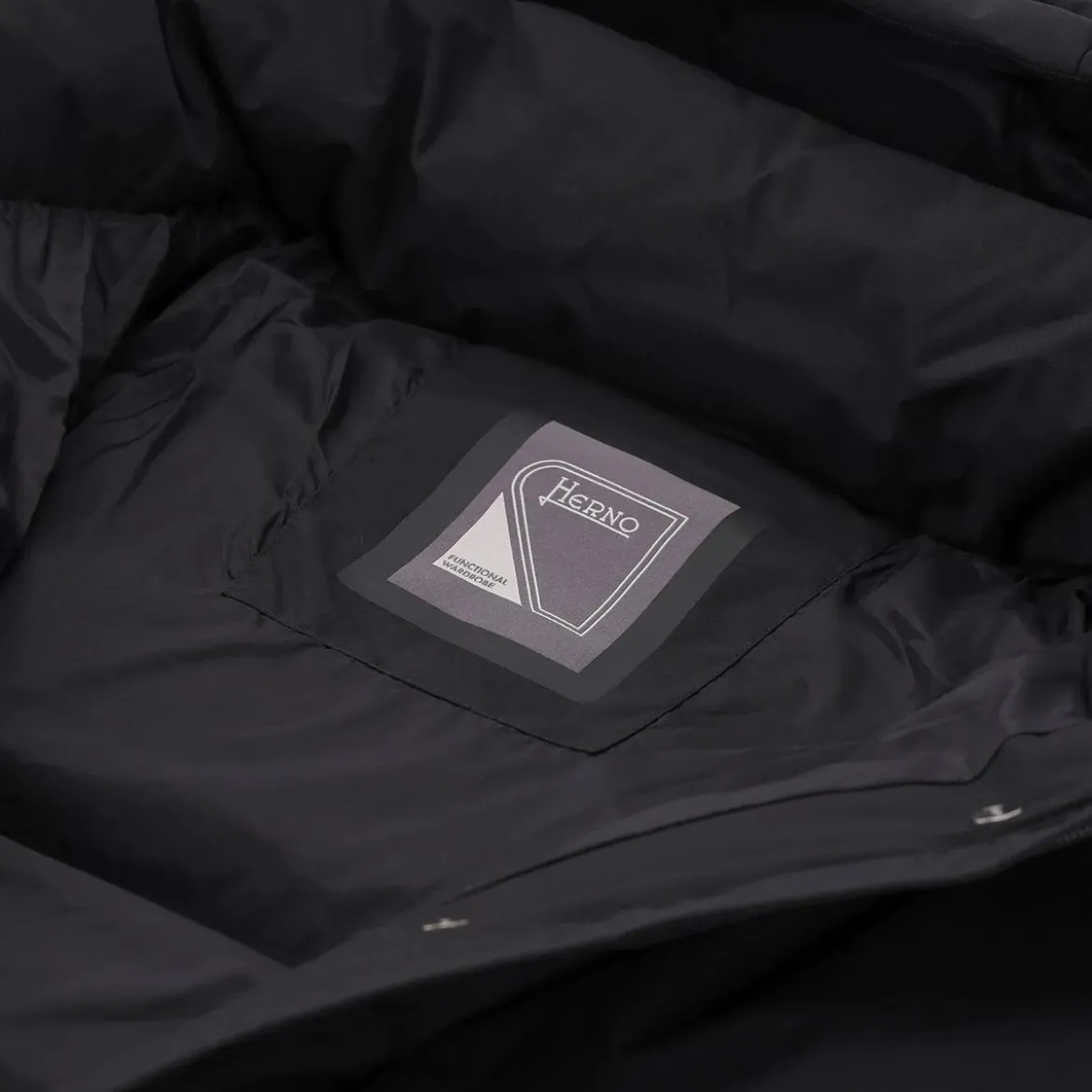 Herno Short 2Layers Down Jacket Schwarz