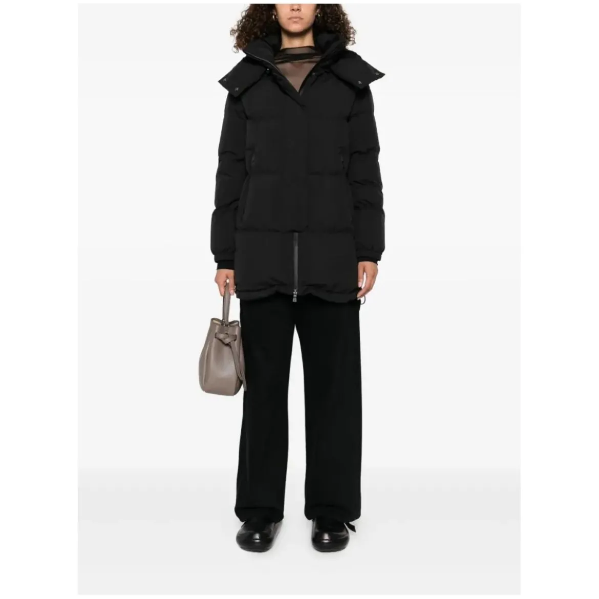 Herno Short 2Layers Down Jacket Schwarz
