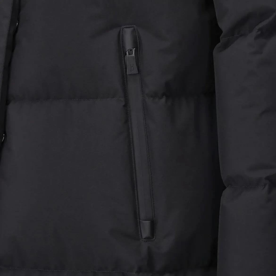 Herno Short 2Layers Down Jacket Schwarz