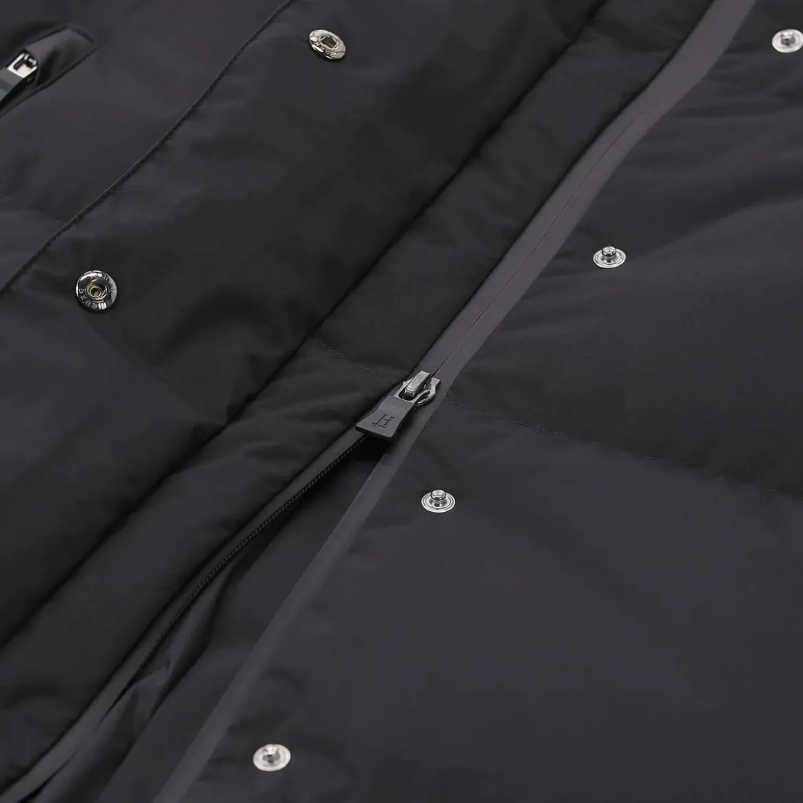 Herno Short 2Layers Down Jacket Schwarz