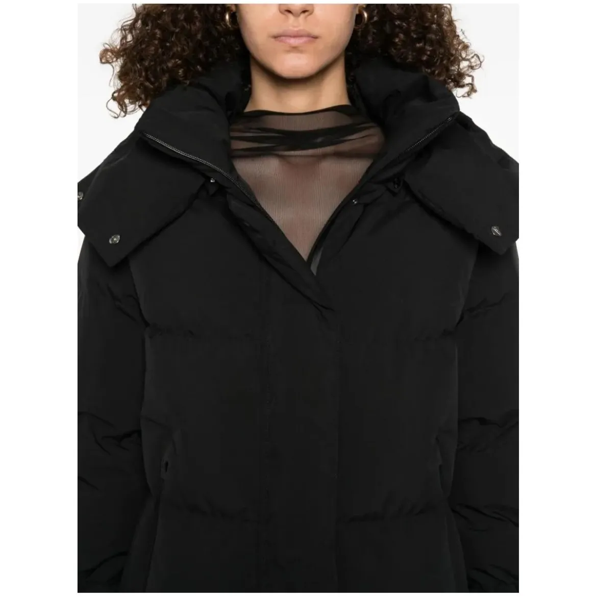 Herno Short 2Layers Down Jacket Schwarz