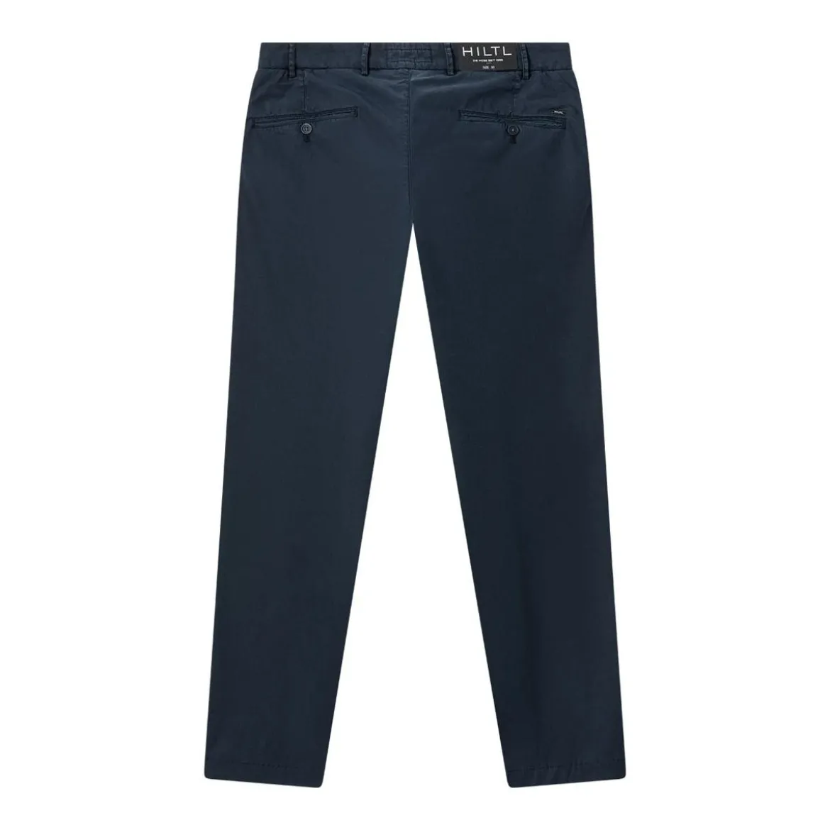 Hiltl Chinohose aus Baumwollmix blau Chino