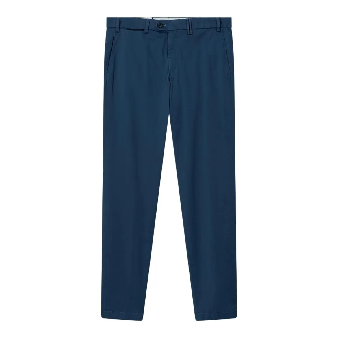 Hiltl Chinohose aus Baumwolle blau Chino