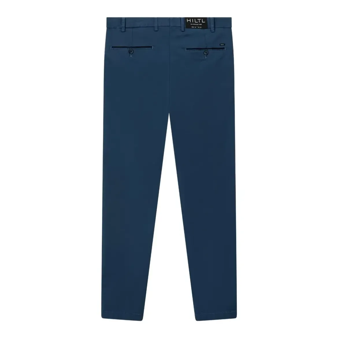 Hiltl Chinohose aus Baumwolle blau Chino