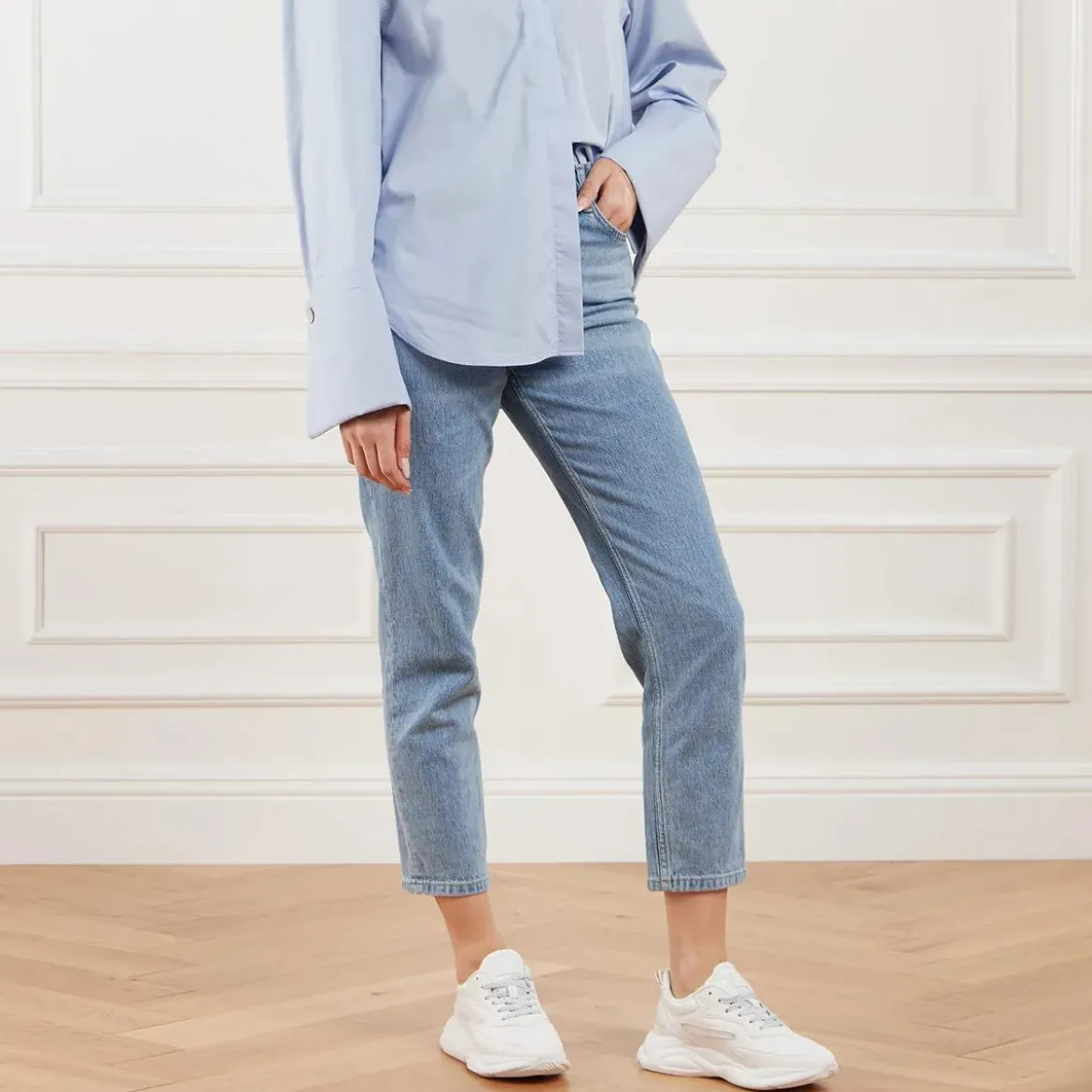 Hugo Leon Tenn Natural Low-Top-Sneaker