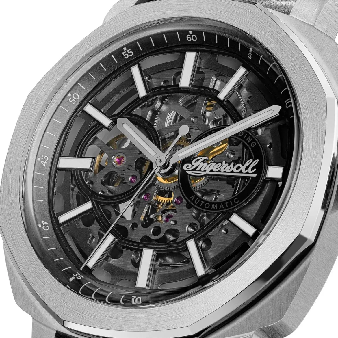 Ingersoll Automatikuhr The Outrider silber Automatikuhr