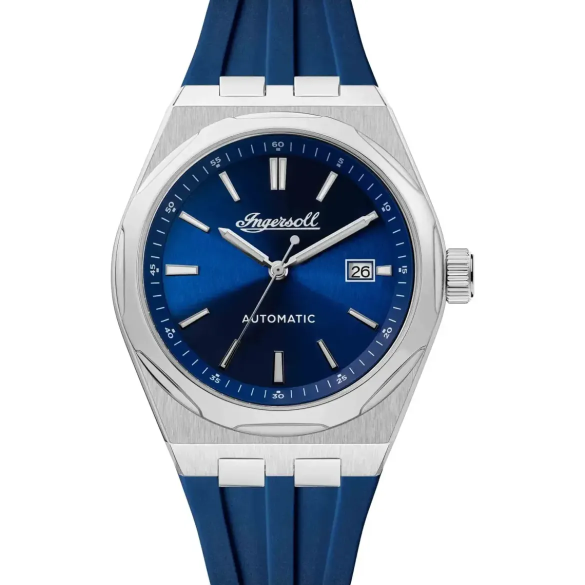 Ingersoll Automatikuhr The Rider blau Automatikuhr