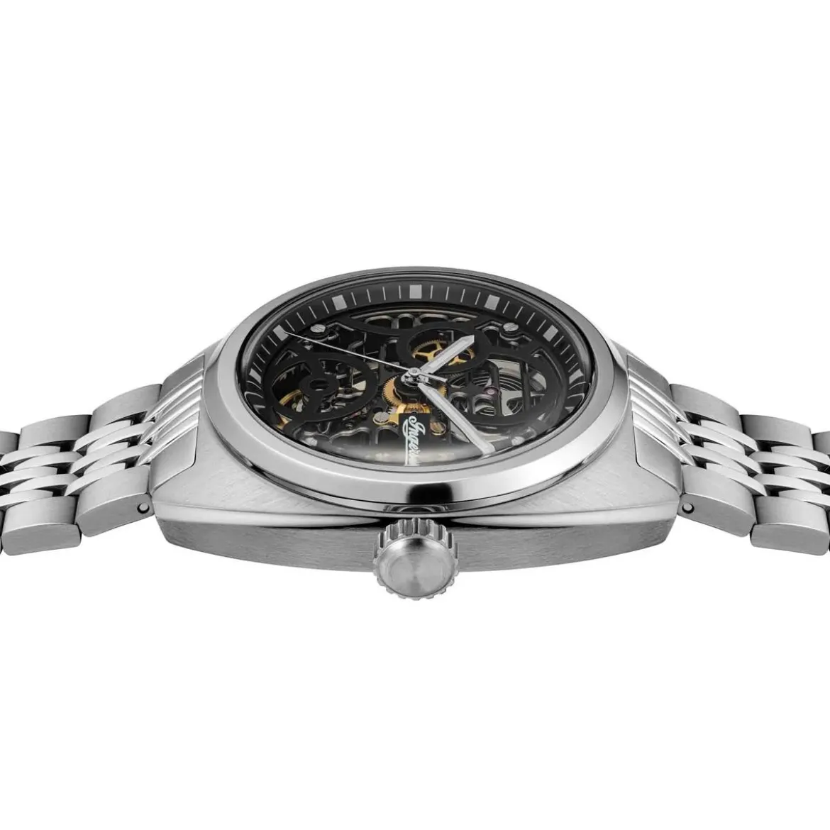 Ingersoll Automatikuhr The Wrangler silber Automatikuhr