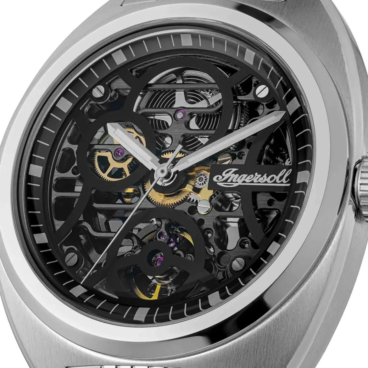 Ingersoll Automatikuhr The Wrangler silber Automatikuhr