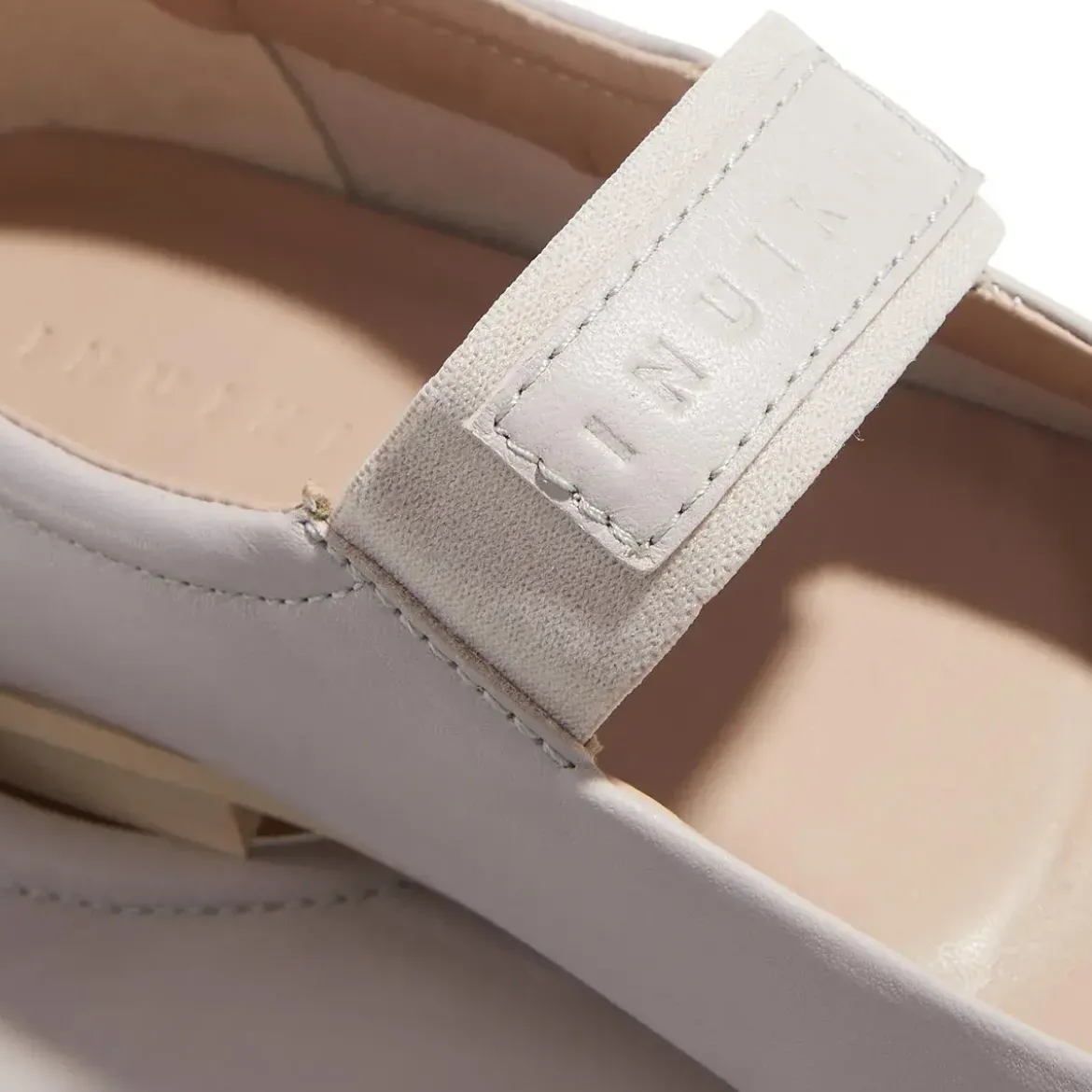 INUIKII Ballerina Nappa Beige Ballerinas