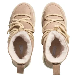 INUIKII Classic Low Platform Beige Winterboots