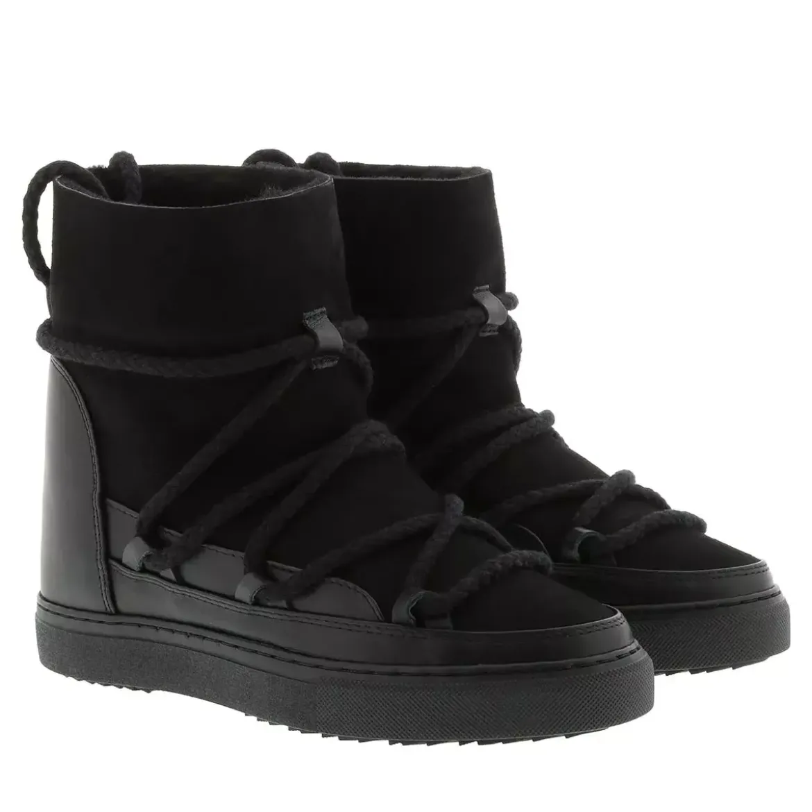 INUIKII Classic Wedge Black Winterboots