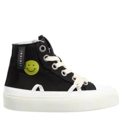 INUIKII DISTRESSED MATILDA Black High-Top-Sneaker