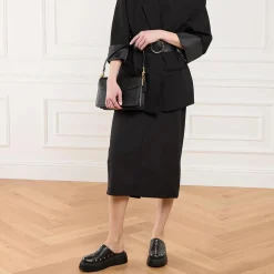 INUIKII MATILDA MULE Black Mules