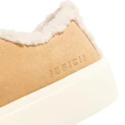 INUIKII Shearling Low Beige Low-Top-Sneaker