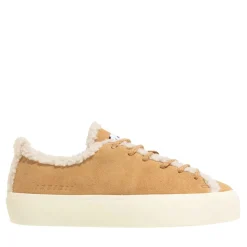 INUIKII Shearling Low Beige Low-Top-Sneaker