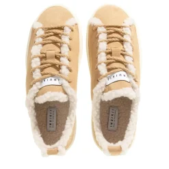 INUIKII Shearling Low Beige Low-Top-Sneaker