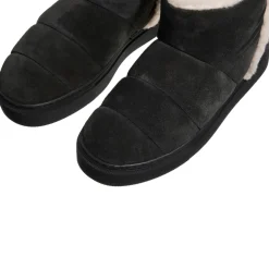 INUIKII Shearling Slipin Black Winterboots