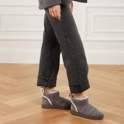INUIKII Shearling Slipin Grey Winterboots
