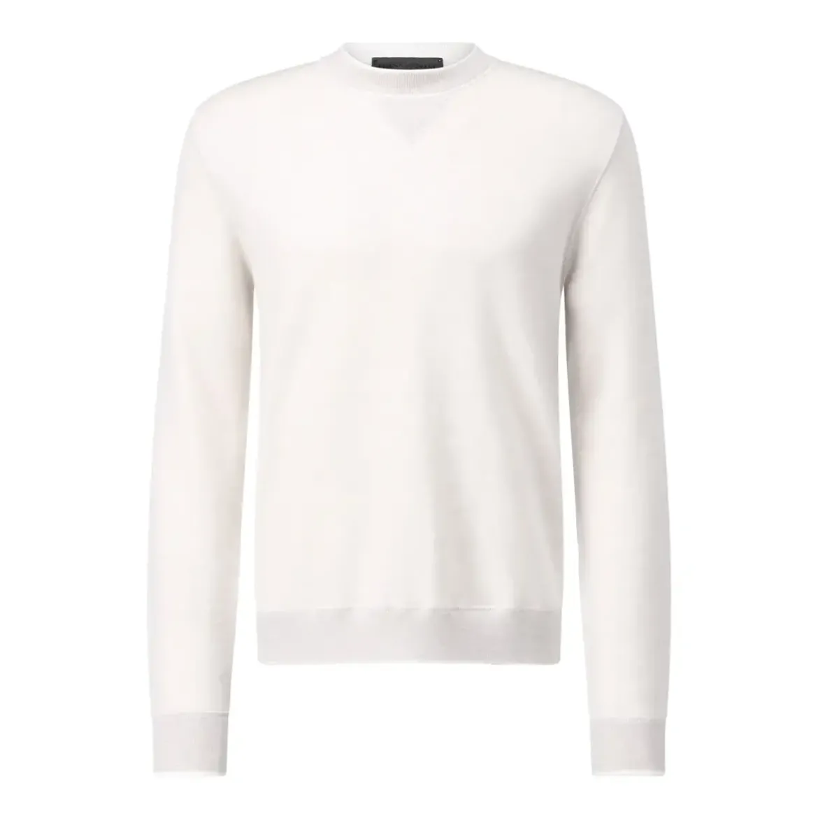 Iris von Arnim Crewneck-Sweater aus Wolle Dawson Creme Longsleeve