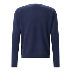 Iris von Arnim Pullover Amiro aus Kaschmir-Seiden-Mix blau Pullover