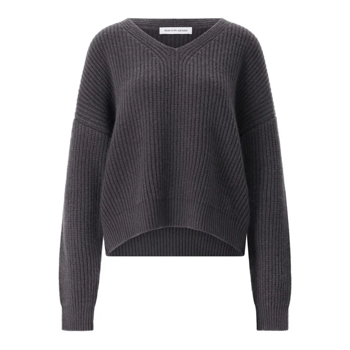 Iris von Arnim Pullover Gardenia aus Kaschmir Dunkelbraun Pullover