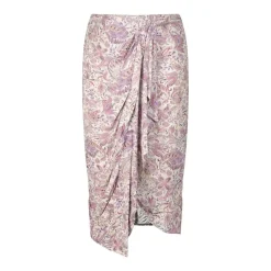 Isabel Marant Midirock Zaine mit Paisley-Muster mehrfarbig Midirock