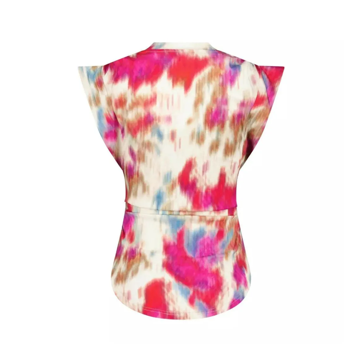 Isabel Marant Top Zilen mit abtraktem Muster Multicolor Top