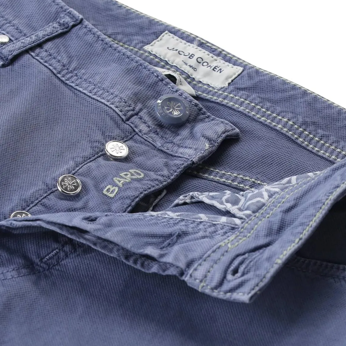 Jacob Cohen Slim-Fit Hose Bard blau Slim-Fit-Jeans