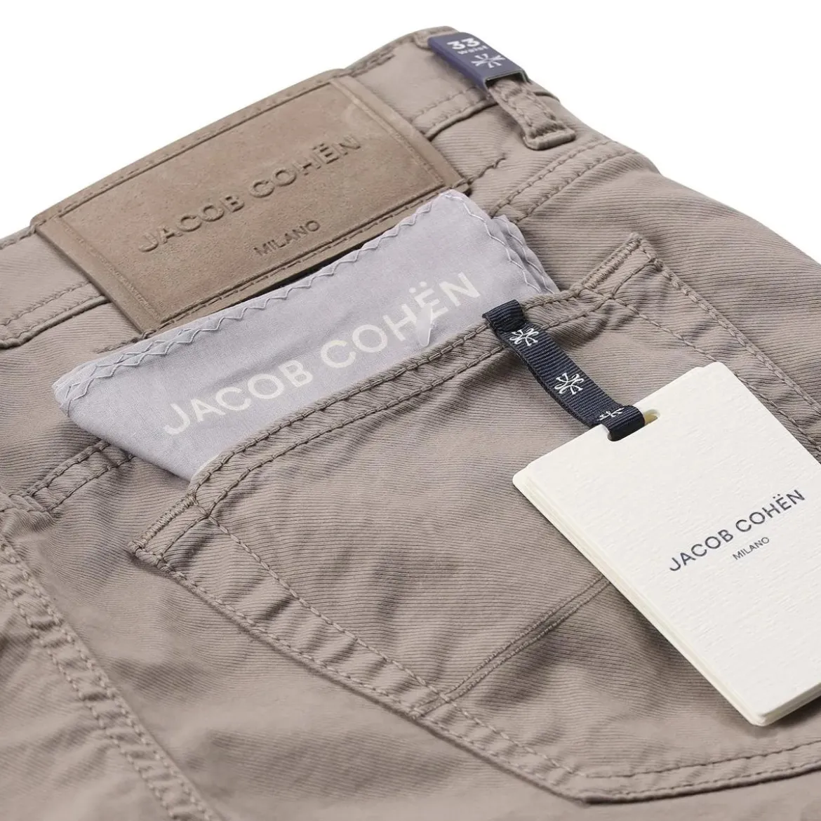 Jacob Cohen Slim-Fit Hose Bard braun Slim-Fit-Jeans