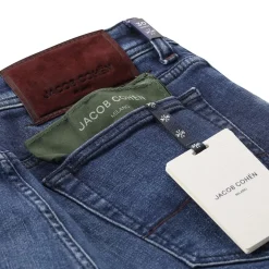 Jacob Cohen Slim-Fit Jeans aus Baumwoll-Mix blau Jeans