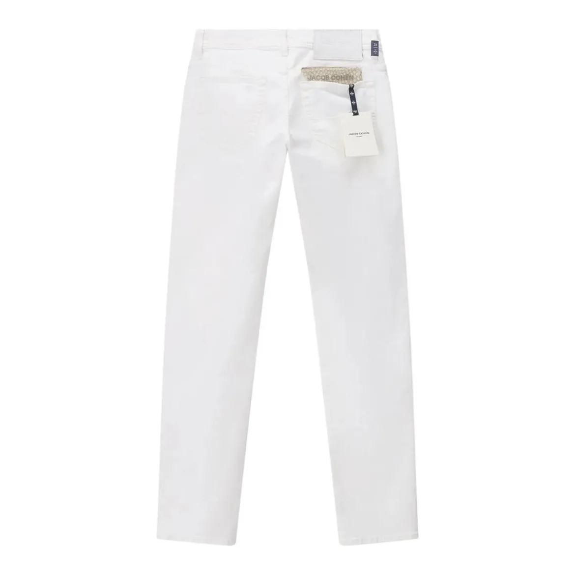 Jacob Cohen Slim-Fit Jeans aus Baumwollmix weiß Slim-Fit-Jeans