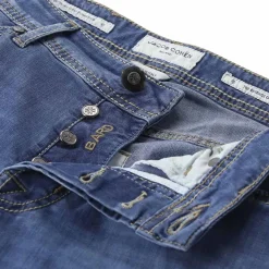 Jacob Cohen Slim-Fit Jeans aus Baumwollmix blau Slim-Fit-Jeans