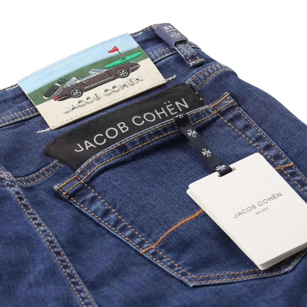 Jacob Cohen Slim-Fit Jeans Bard Escape Capsule blau Slim-Fit-Jeans