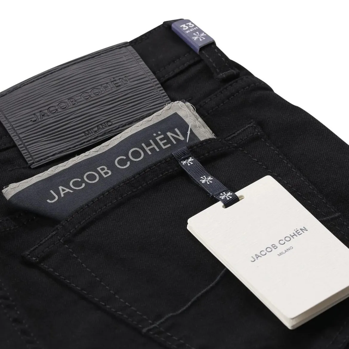 Jacob Cohen Slim-Fit Jeans Bard schwarz Slim-Fit-Jeans