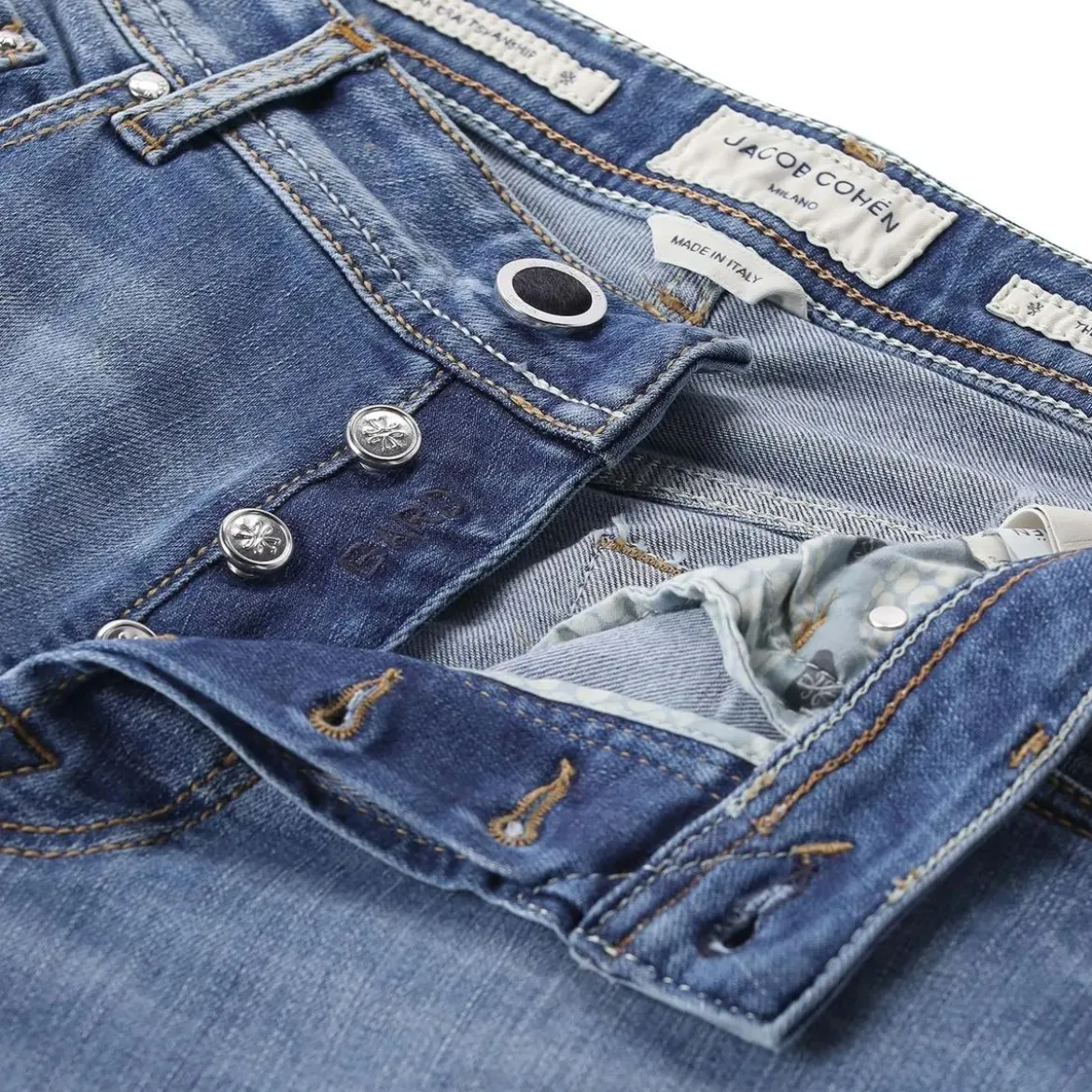 Jacob Cohen Slim-Fit Jeans Bard Escape Capsule blau Slim-Fit-Jeans
